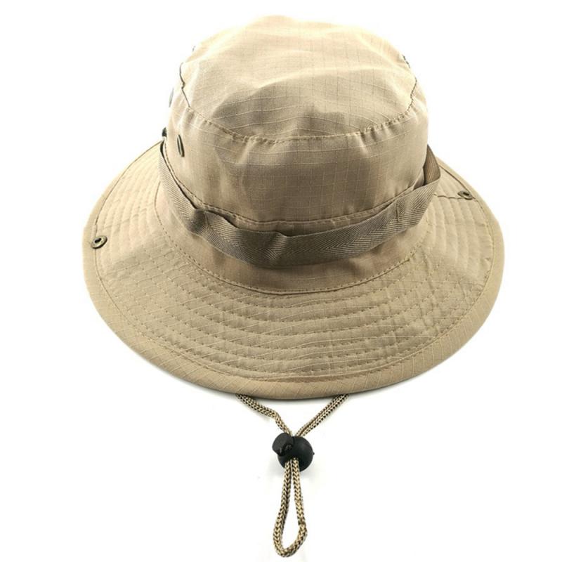 Outdoor Camouflage Emmer Hoeden Jungle Camo Visser Hoed Met Brede Rand Zon Vissen Emmer Hoed Camping Caps Katoen Caps: 11