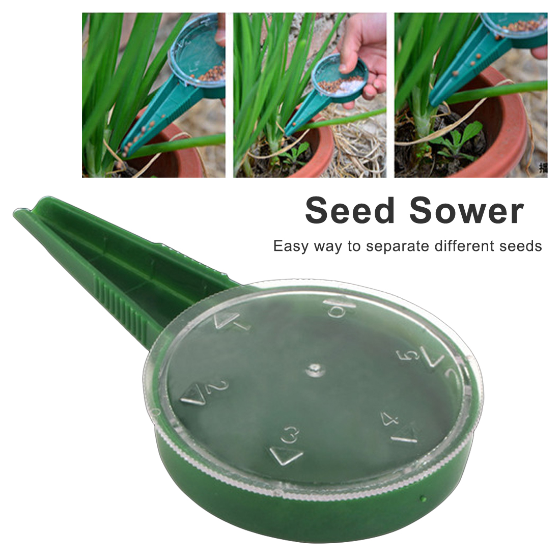Machine à planter les graines 1 pièce | Semeuse de graines, Machine à planter les graines, fournitures de jardinage à la main