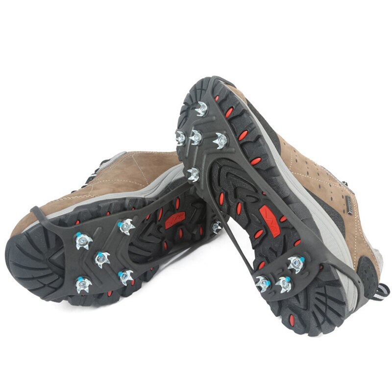 1 Paar 8 Studs Anti-Slip Sneeuw Ijs Stijgijzers Klimmen M L Shoe Spikes Grips Crampons Cleats Overschoenen Stijgijzers spike Schoenen Stijgijzers