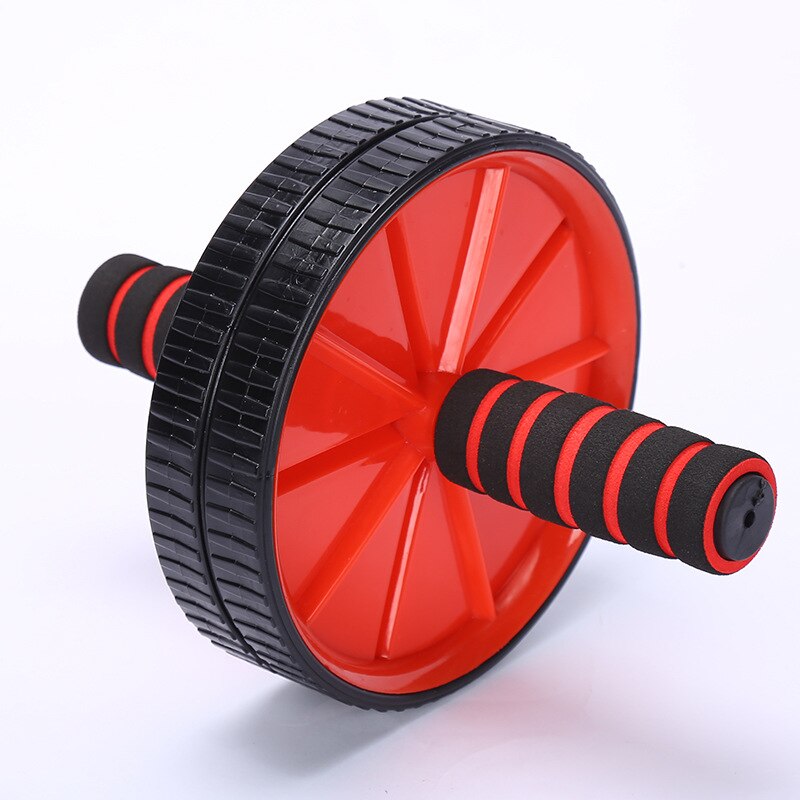 Double Wheels Abdominal Exercises Latissimus Dorsi Fitness Equipment Push Up Combination Equipment Fitness Equipment: Red