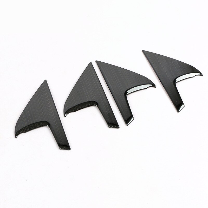 RAV 4 Accessories for Toyota RAV4 XA50 LHD Drawing Black Moulding Whole interior Stainless steel Decoration Trim: Door Handle Trim