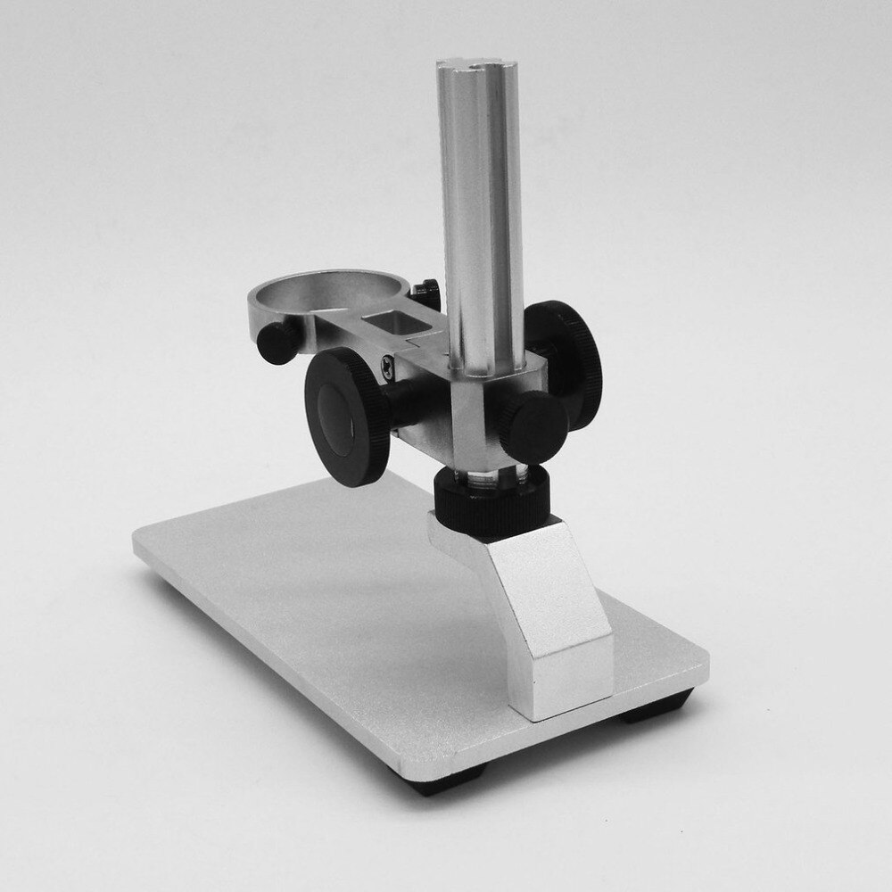 Microscope Stand Aluminum Alloy Portable Up and Down Adjustable Manual Focus Digital USB Electronic Microscope Holder