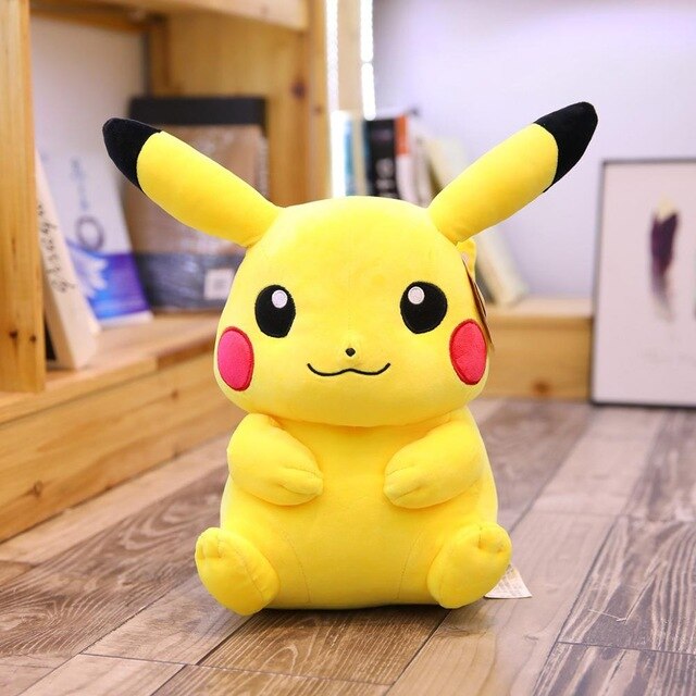 Zeer Grote Pikachus Pluchen Speelgoed Big Size Volledige Kussen Pokemoned Gevulde Pop Sussen Baby Kerstcadeau Voor Kinderen: 25cm / Smile Pikachu