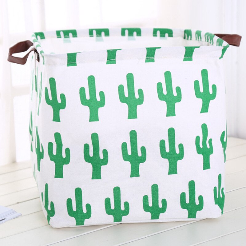 Cube boîte de rangement toile tissu panier de rangement jouet organisateur avec poignées panier pour maison bureau vêtements jouet étagère panier: Color 10