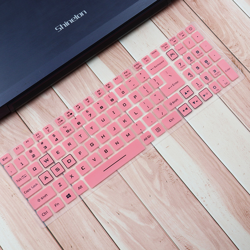 Silikonowa osłona klawiatury laptopa akcesoria do Acer Nitro 5 AN515-58 AN515-54 AN515-55 AN515-56 AN515-57 AN515-46 AN515-45 15.6: Brązowy