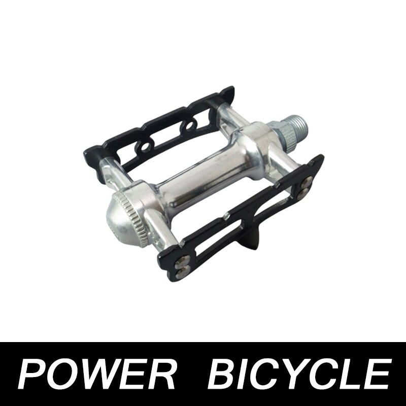 Pedał rowerowy MKS Sylvan, tor rowerowy z ostrym kołem, jazda na rowerze, wioślarz szosowy, jednobiegowy, zatrzymać aluminium, czarny i srebrny