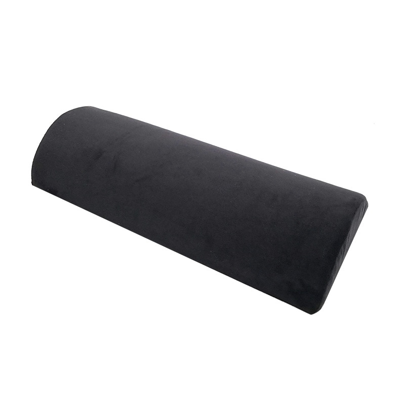 Half Moon Bolster Semi-Roll Pillow Ankle Knee Support Leg Elevation Back Lumbar Neck Density Foam Massage Bed Table