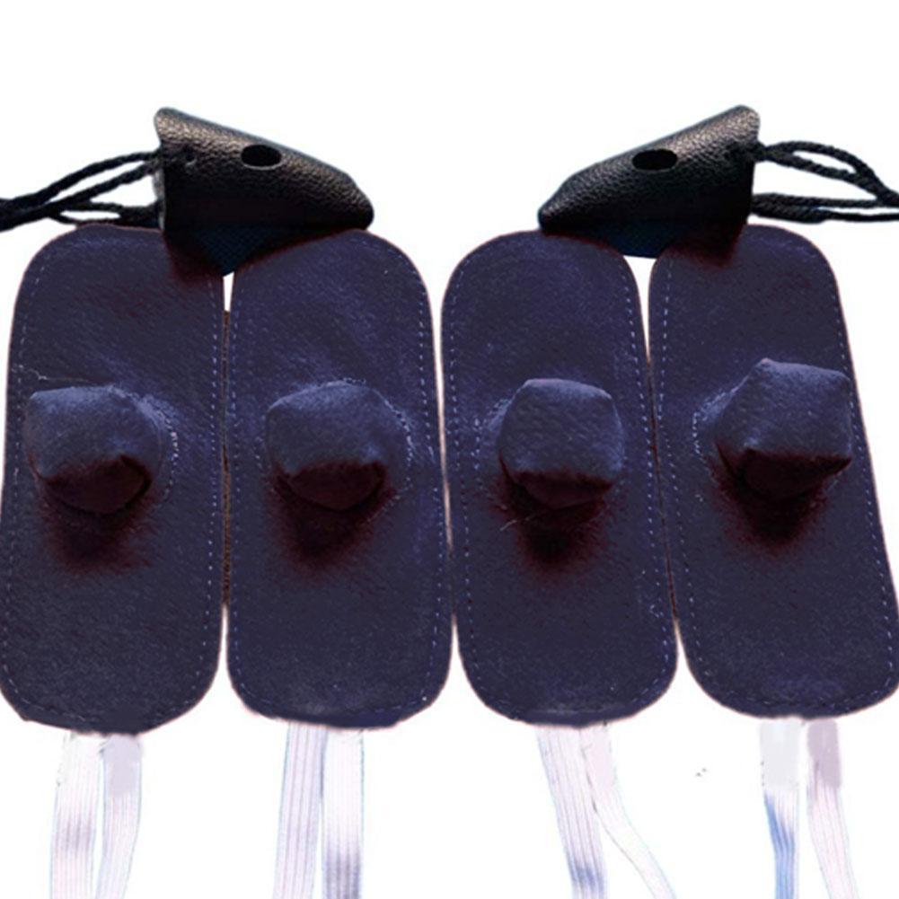 Guantes de cuero Para Gallos de gallo y pollo, mitones seguros Para la lucha libre, rojo, 4 pares, pie de lucha Para Gallos, Cov, U2h8: Default Title