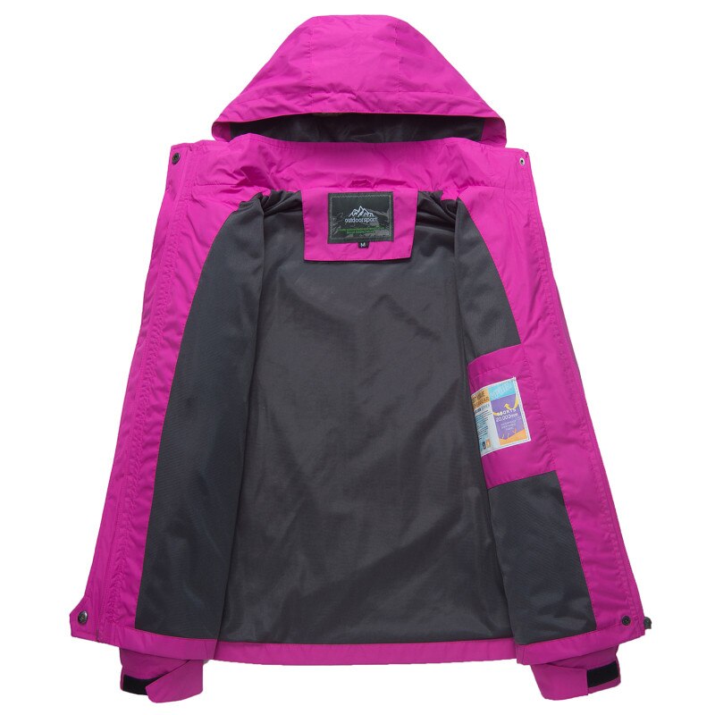 Veste de plein air pour femme, coupe-vent, imperméable, pour randonnée, manteaux de sport, printemps