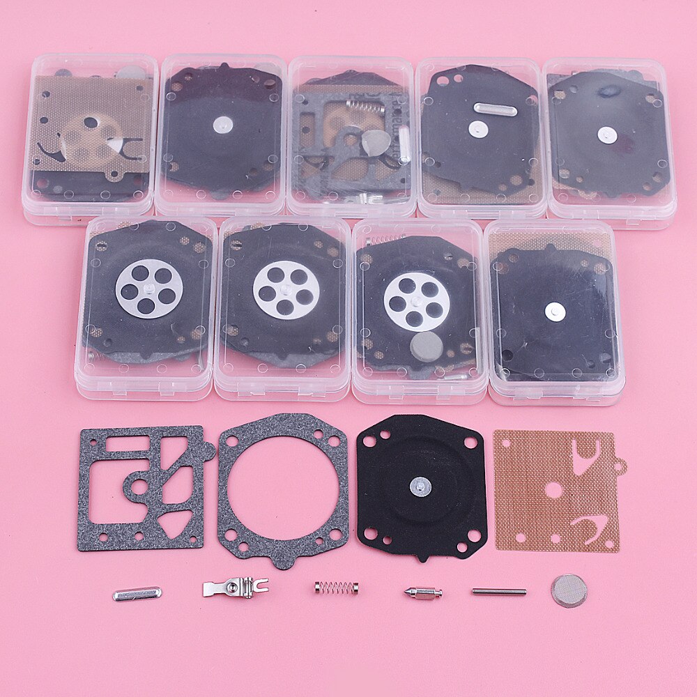 Kit de réparation de carburateur pour Stihl, pièce de rechange pour tronçonneuse 029 039 044 046 MS270 MS280 MS290 MS341 MS361 MS390 MS440, 10 pièces/lot