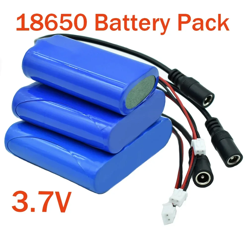 3.7V 18650 Lithium Battery 1s2p 1s3p 1s4p for Microcontroller LED Outdoor Light Bluetooth Speaker Audio Backup Power Supply