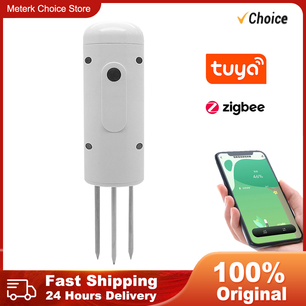 Tuya Zigbee – humidimètre Intelligent sans fil, testeur de température et d'humidité du sol, moniteur de plante, détecteur IP67 pour la plantation de jardin