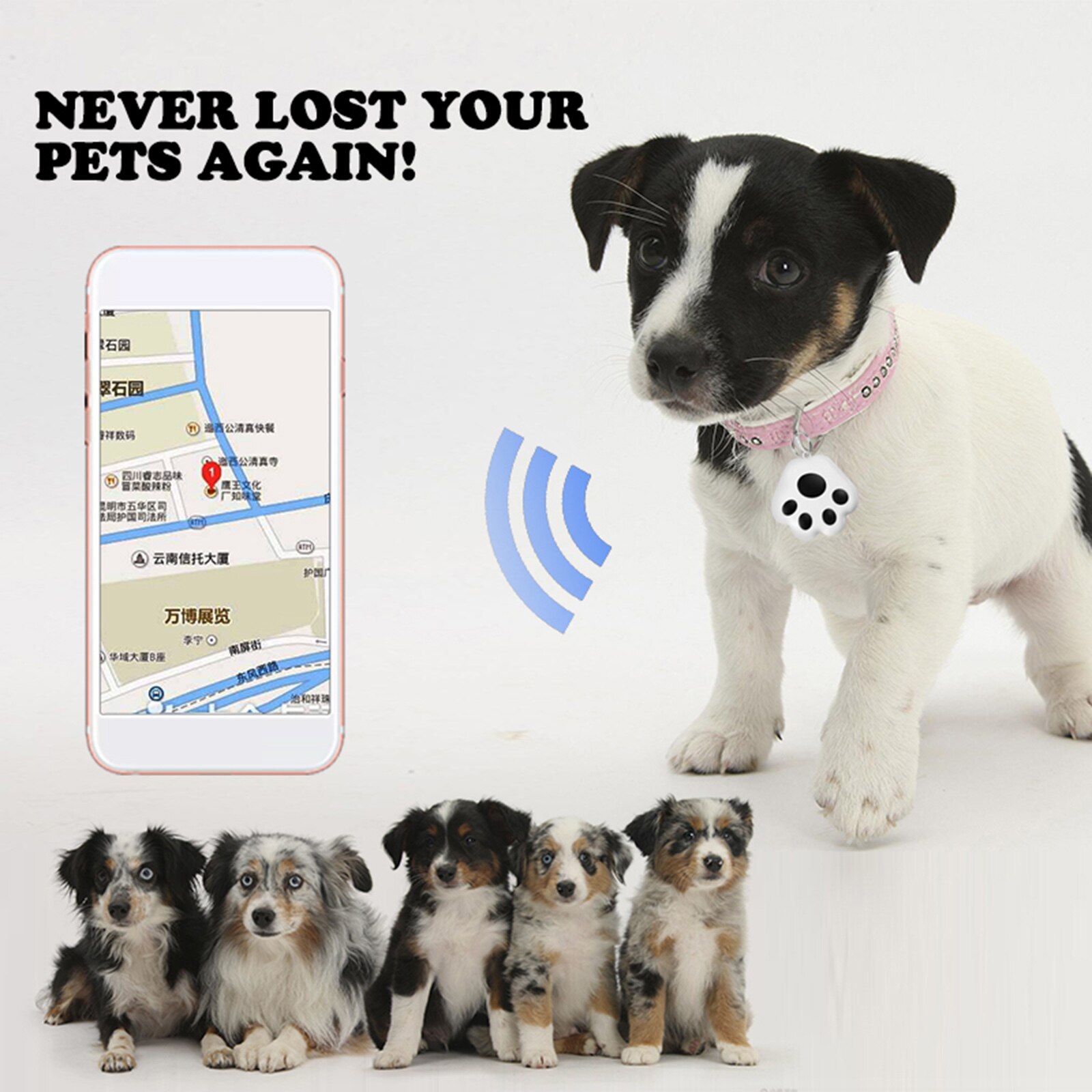 1/2/5Pcs Mini Tracking Device Tag Key Child Finder Pet Tracker Location Bluetooth Smart Tracker Vehicle Anti-lost Selfie Shutter