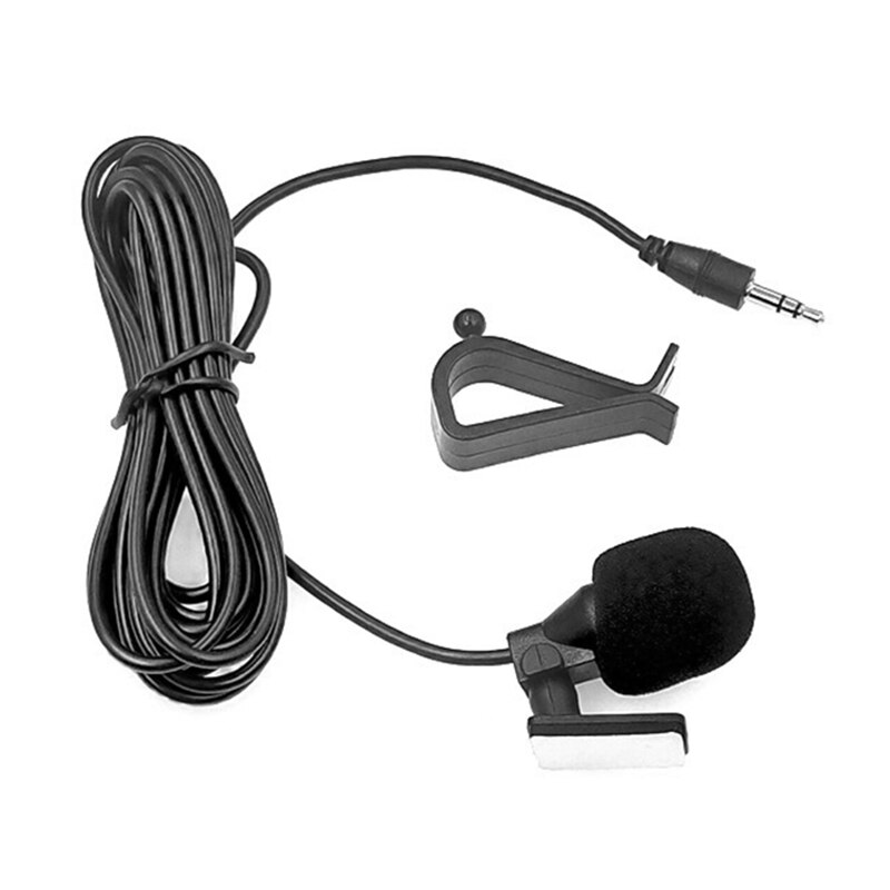 Car Stereo bluetooth Microphone 3.5mm External Microphones Car Radio GPS Enabled Audio Mic for bluetooth Handsfree Calling