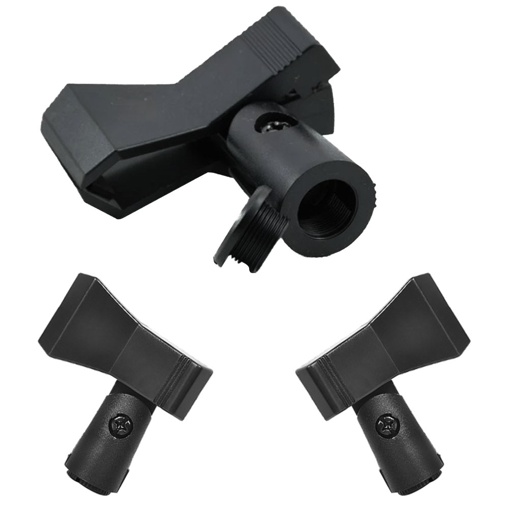 Flexible Stand Accessory Microphone Clip Parts Portable Holder Mount Adapter Replacement Easy Install Hands-free Quick Release