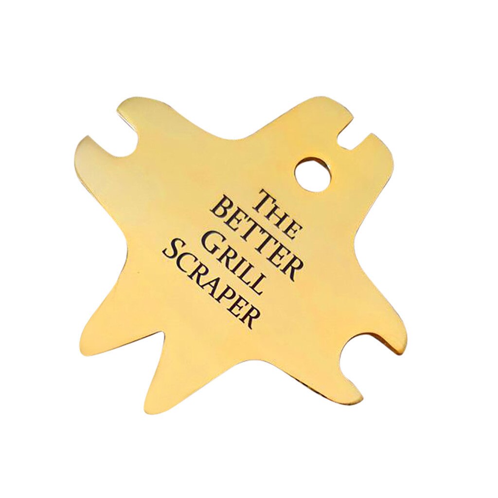 De Beter Grill Schraper Barbecue Schoonmaken Tool Rvs Cleaning Blade #60