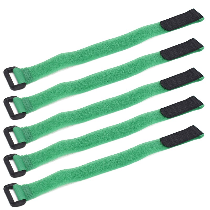 5pcs Bicycle Handlebar Strap Holder Cycling Flashlight Tie Rope Bandages Universal Nylon Sticky Tie Fixed Items Bike accessories: 20X300mm green