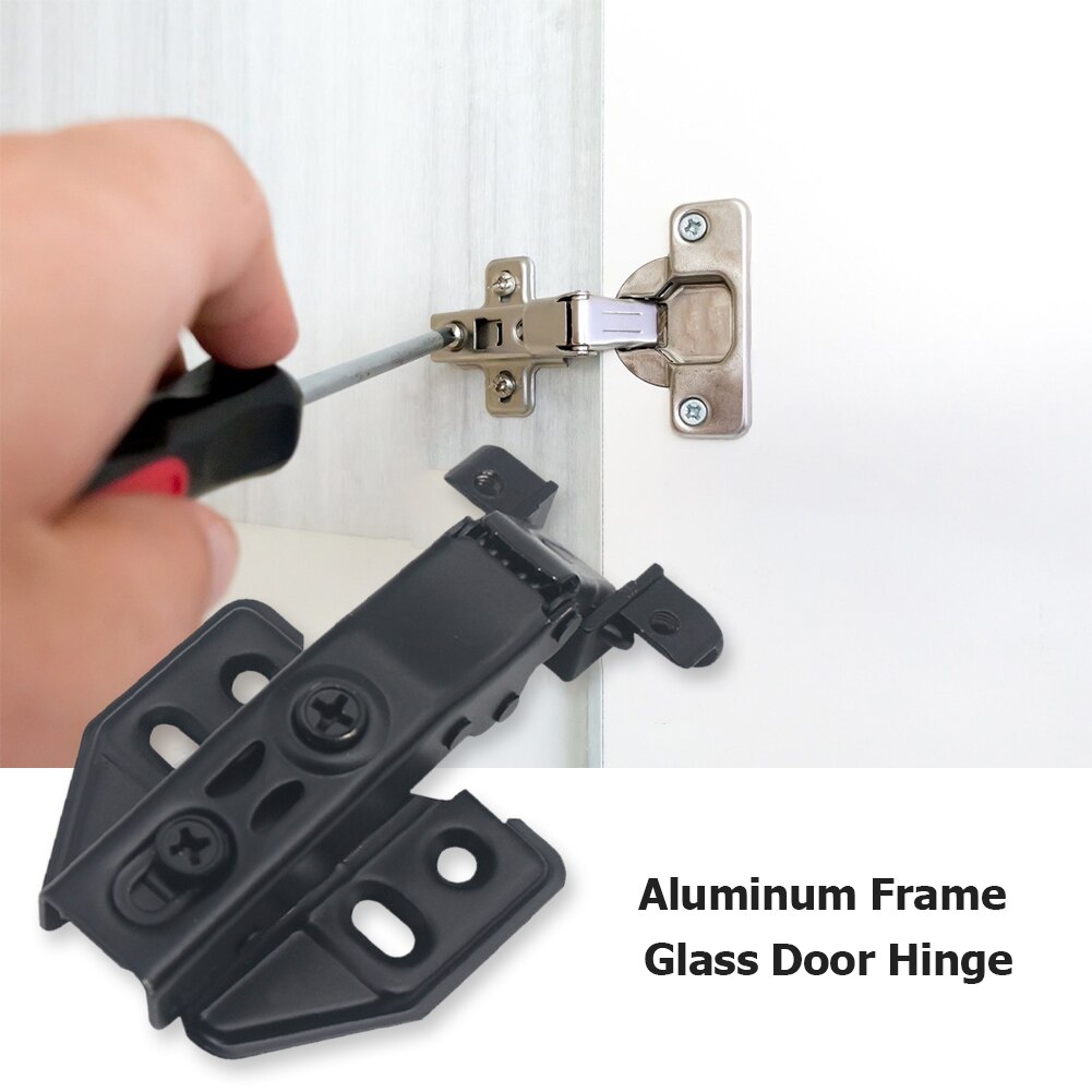 Multi-functional Frame Hinge Modern Bathroom Kitchen Wine Cupboard Cabinet Door Hinges Hardware Cabinet Door Buffer Hinge