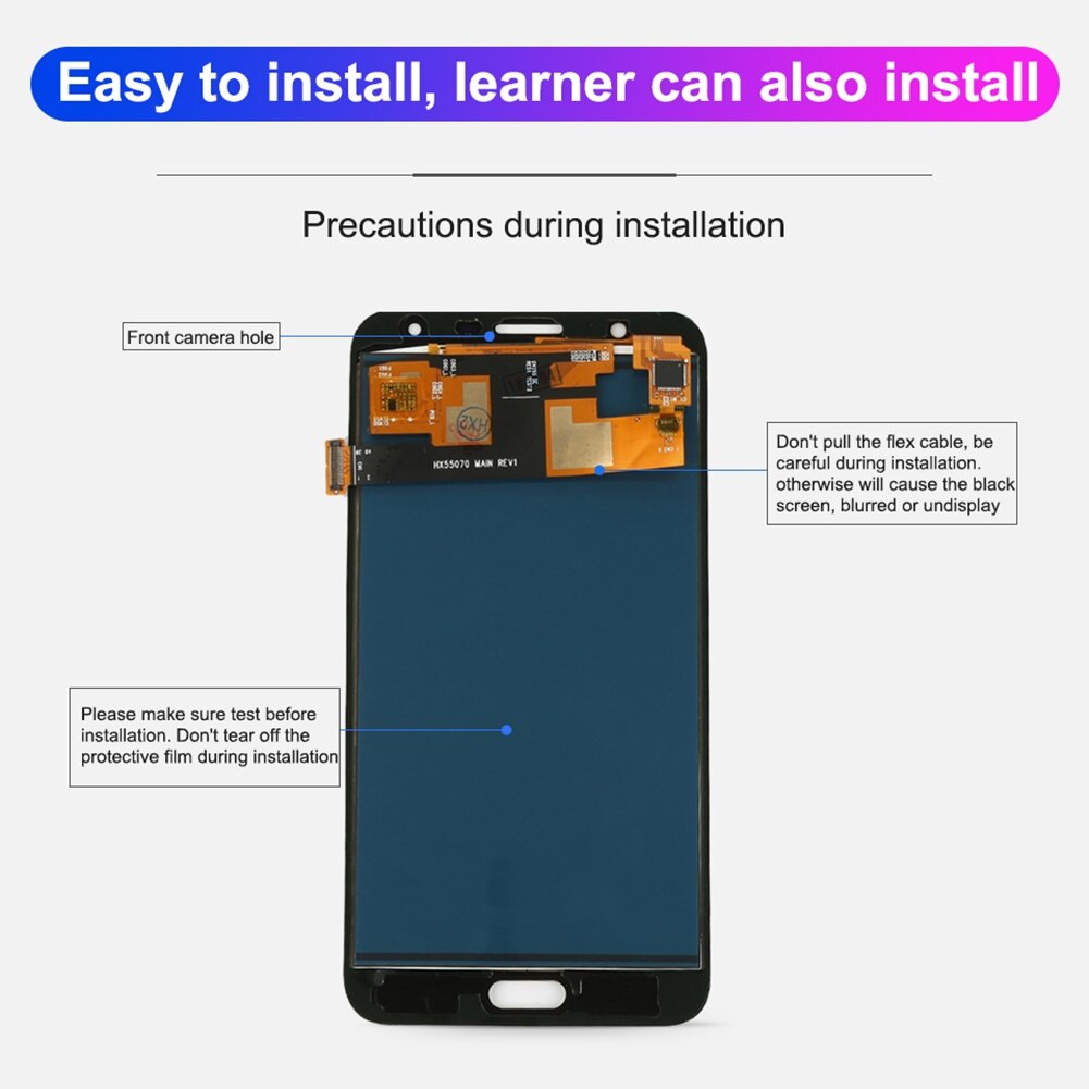Ersetzen AMOLED Touchscreen Digitizer für Samsung Galaxis J7 Neo J701 J701F J701M