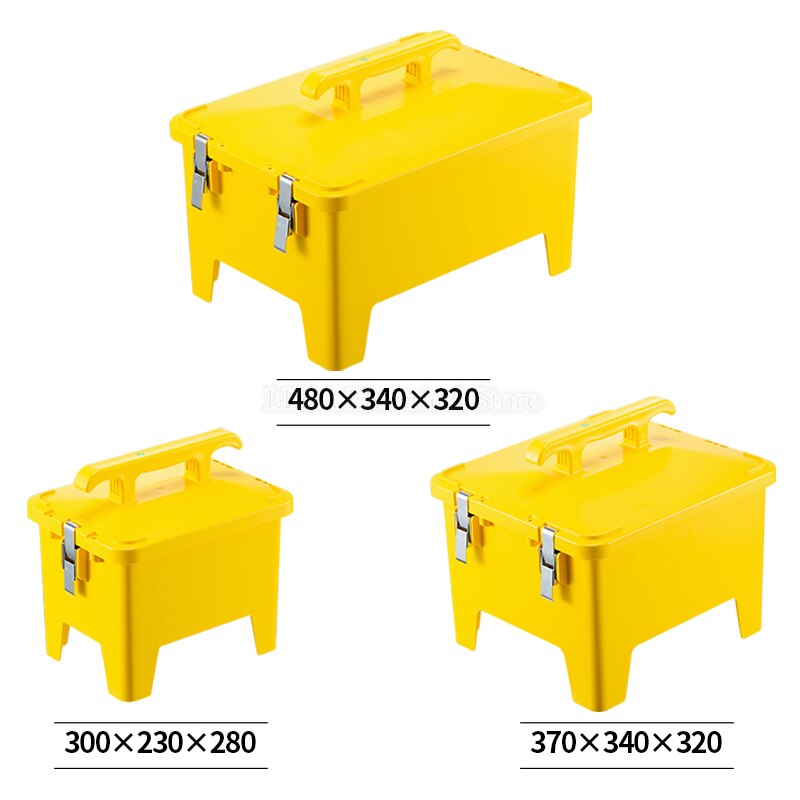 1Pcs Outdoor mobile portable power distribution box plastic waterproof industrial socket box portable power maintenance emptybox