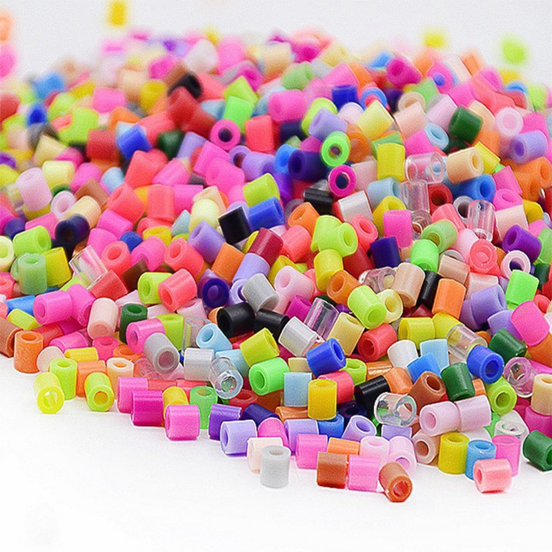 57colors pyssla hama beads 5mm 8000Pcs Iron Beads for Kids Hama Beads 3d puzzle toys Handmade toys
