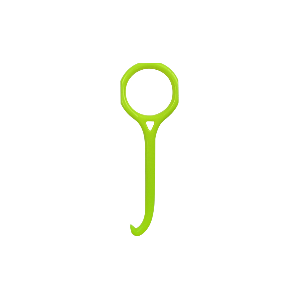Outil de retrait d'alignement orthodontique, extracteur de bretelles, jolis bretelles invisibles amovibles, soins bucco-dentaires transparents, crochet en plastique, 50 pièces: vert clair