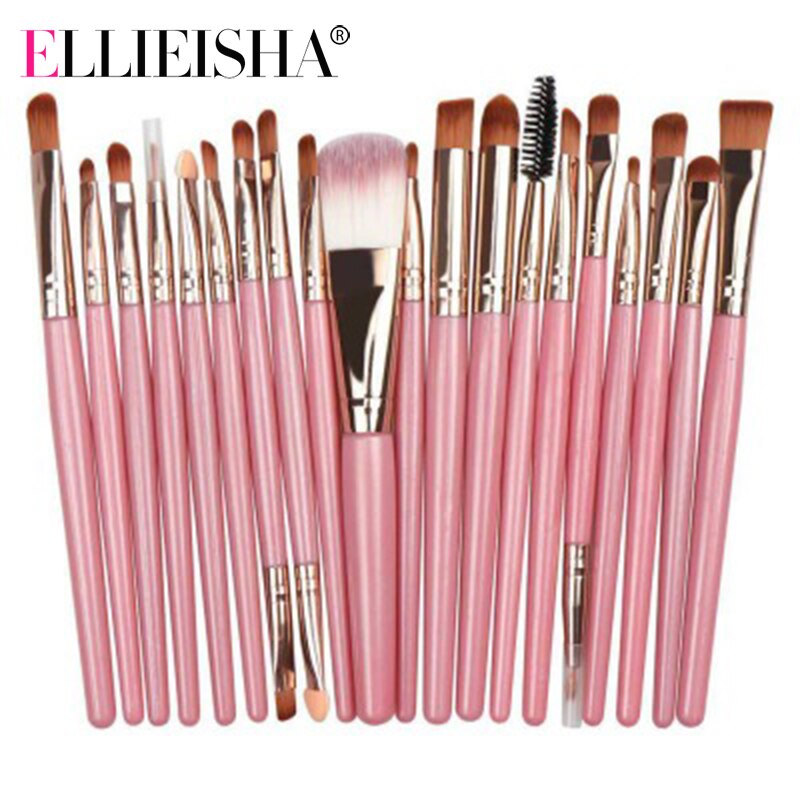 Ensemble de pinceaux de maquillage outils de maquillage pour les yeux à lèvres professionnels: FK