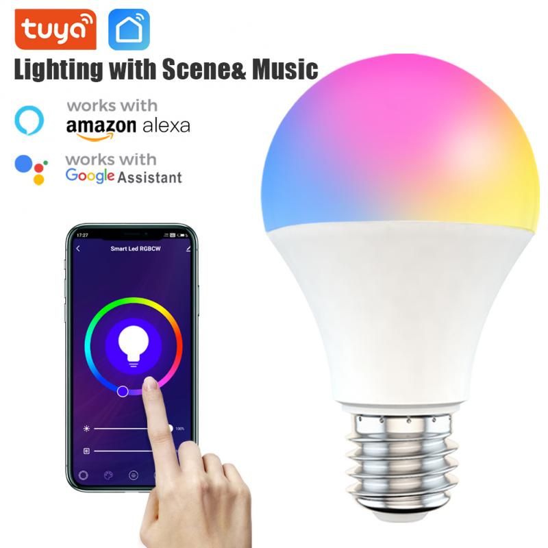 Wifi Smart Light B22 E27 Led Lamp Dimbare Tuya/Smart Leven App Controle Magic Lamp Slimme Lamp Werken Met alexa Google Thuis
