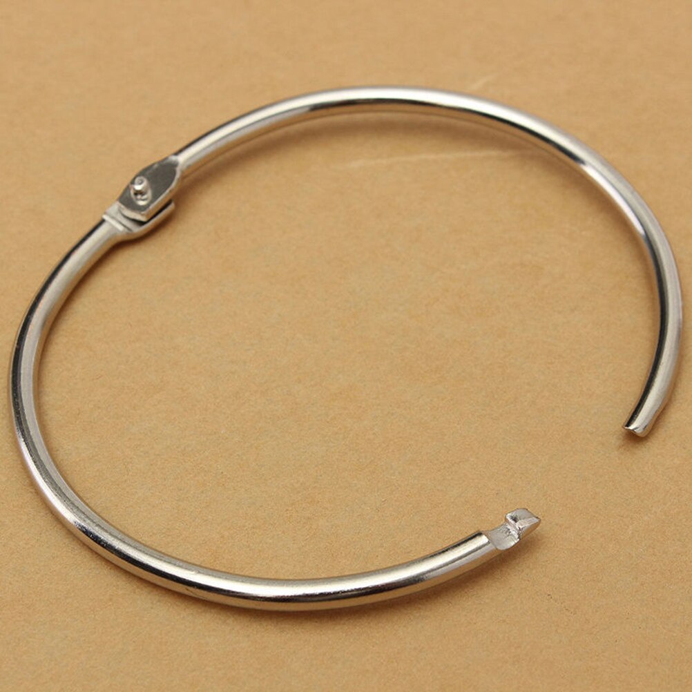 10Stck Klapp Ringe Metall Bindemittel Handwerk Teilt Scharnier Für Scrapbooking Album 20-76mm