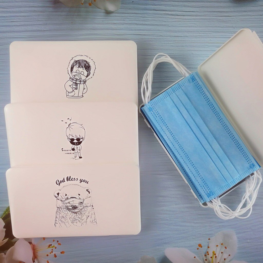 Portable Mask Storage Box Mask Container Dust-proo... – Vicedeal