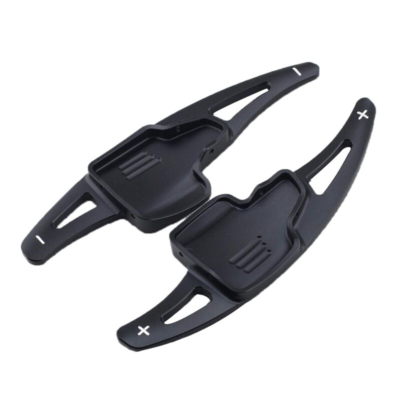 Paddle Shifter Extension , Aluminum Metal Steering Wheel Paddle Shifter Extensions for Ford Focus Escape Kuga (Black)