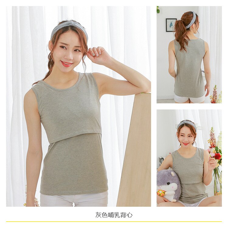 gestreift drucken Mutterschaft Kleider Frauen Oansatz Schwangere Pflege Kurzarm Sommer Kleid Ubrania Damskie Schwangerschaft Kleid: Grau / XL