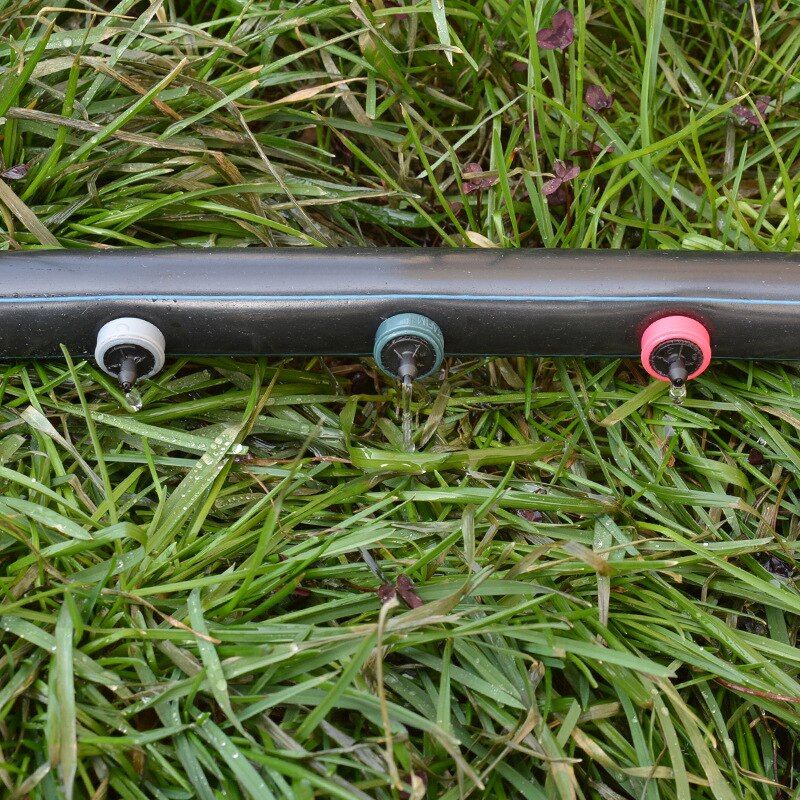 50 Pcs Adjustable Flow Pressure Compensating Dripper Emitter Shunt Shunt Irrigation Dripper Garden Drip System Fixed Flow