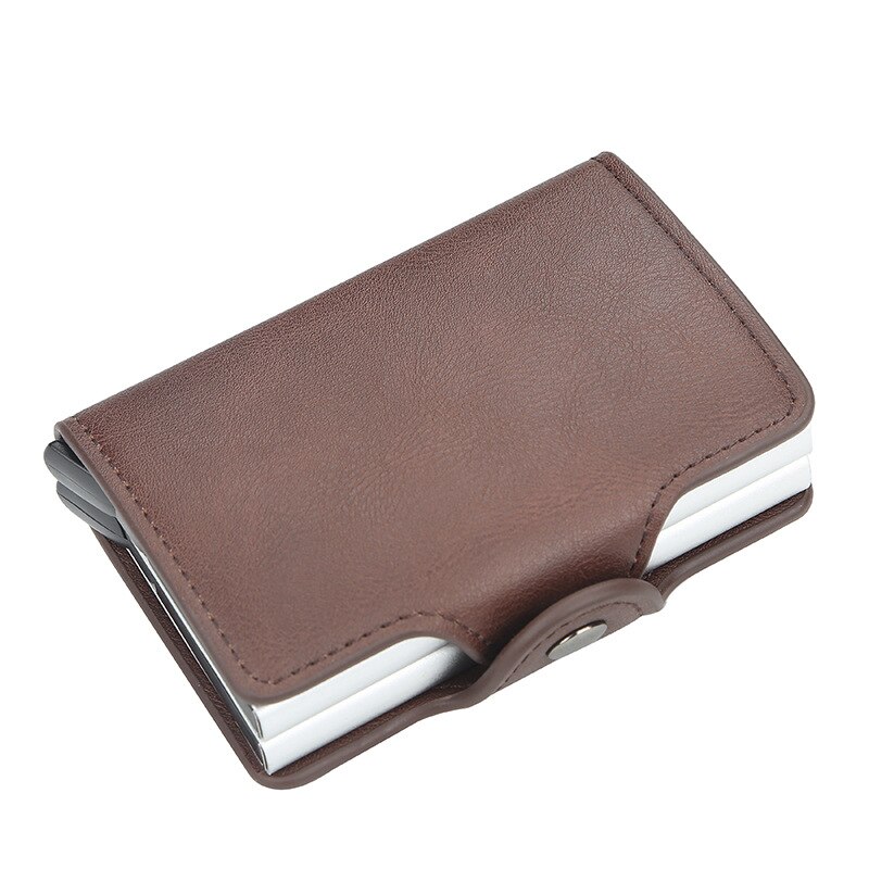 Baellery-portefeuilles pour hommes, Rfid 14 porte-cartes, Vintage, noir, porte-monnaie court en cuir, Mini-portefeuille