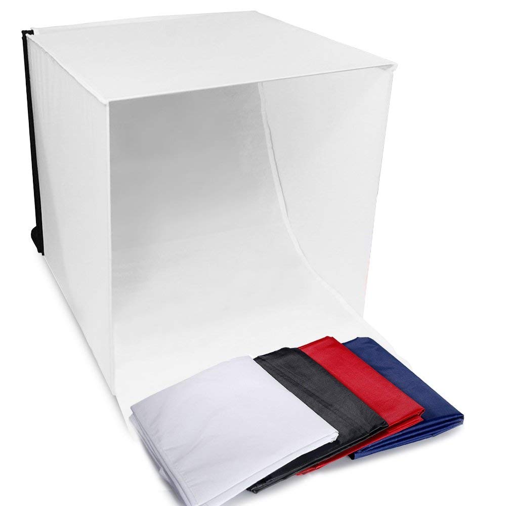 40*40 cm mini Vouwen Lightbox Fotografie Studio Softbox LED Licht Photo Studio softbox Opnametent Softbox Cube doos