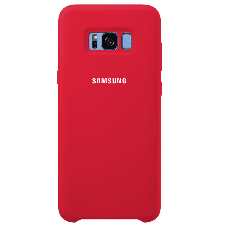 Original Samsung Galaxy S10 Plus Liquid Silicone Case Silky Soft-Touch Back Protective Cover For Samsung galaxy S10+ S10E: For S 10 / Red