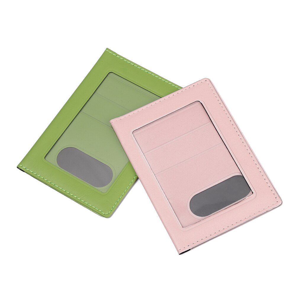 3 carte fente passeport couverture multifonctionnel étanche passeport portefeuille PU cuir voyage billet porte-passeport