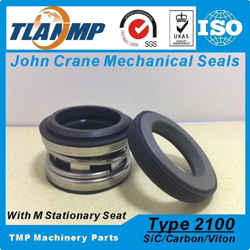 Type 2100-1-40 , TJ-0400 , T2100-40 , 2100-40 (L3) J-Crane Elastomeer Balg Mechanical Seals (Materiaal: Carbon/Sic/Vit)