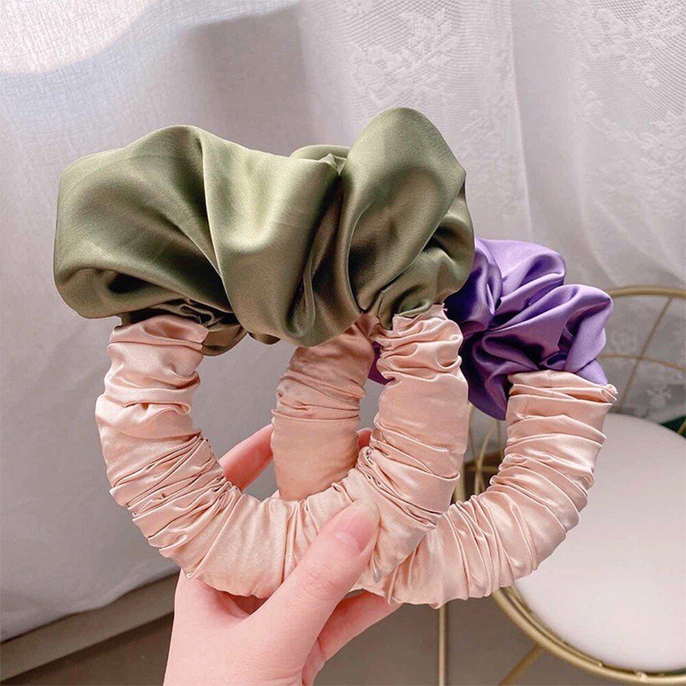 Heatless Curling Rod Headband No Heat Hair Rollers Ribbon Hair Curler Wave Formers Lazy Sleeping Curls DIY Hair Styling Tools