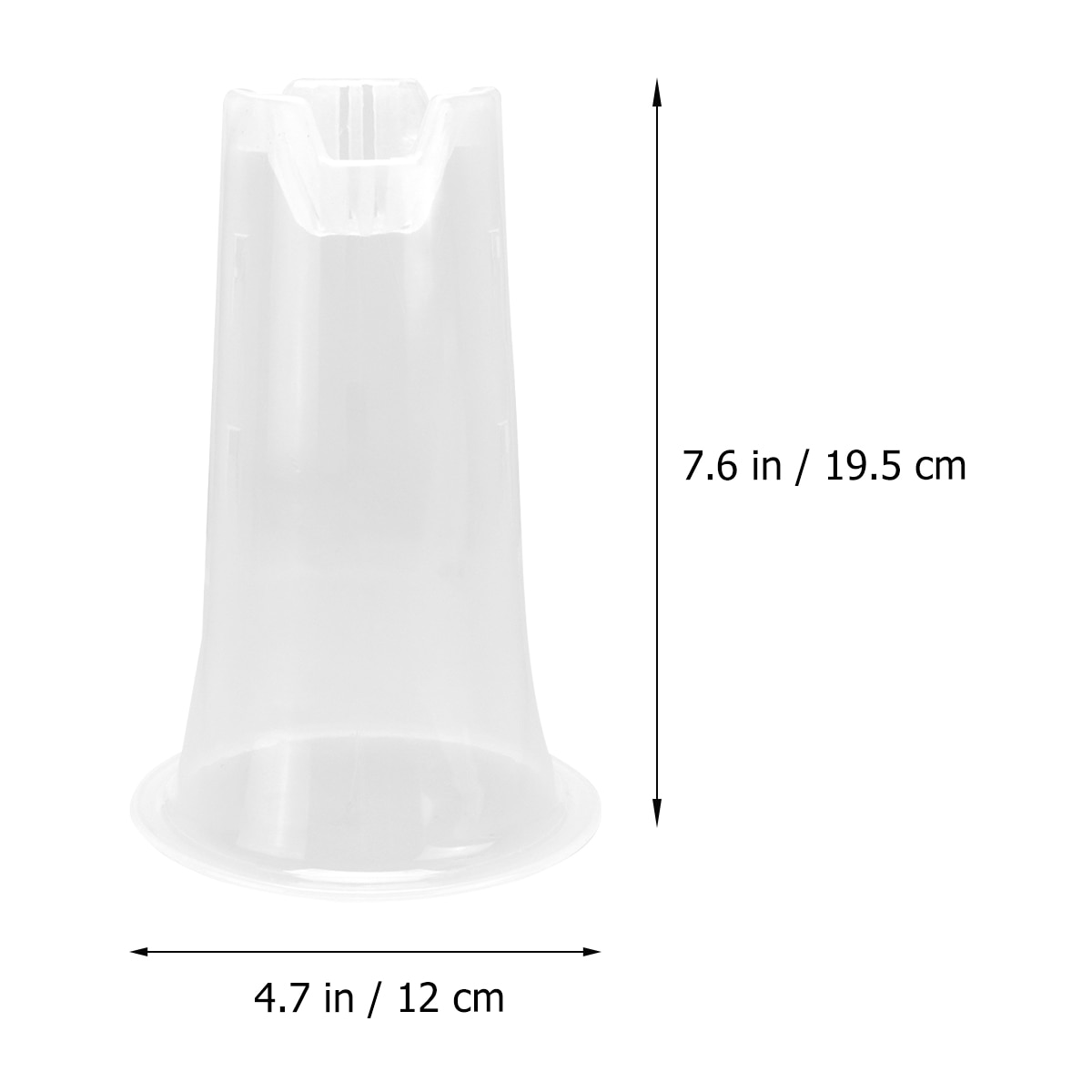 4pcs Slotted Orchid Pot Plastic Plant Container Transparent Orchid Cultivation Pot Orchid Fleshy Planter Container Decoration