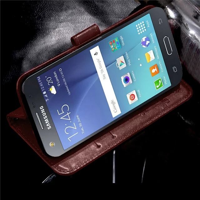 Für Samsung Galaxy J7 Neo Nxt J 7 Core SM-J701F/DS SM-J701MT Fall Luxus Flip Brieftasche Retro Leder PU abdeckung Silikon Capa Funda