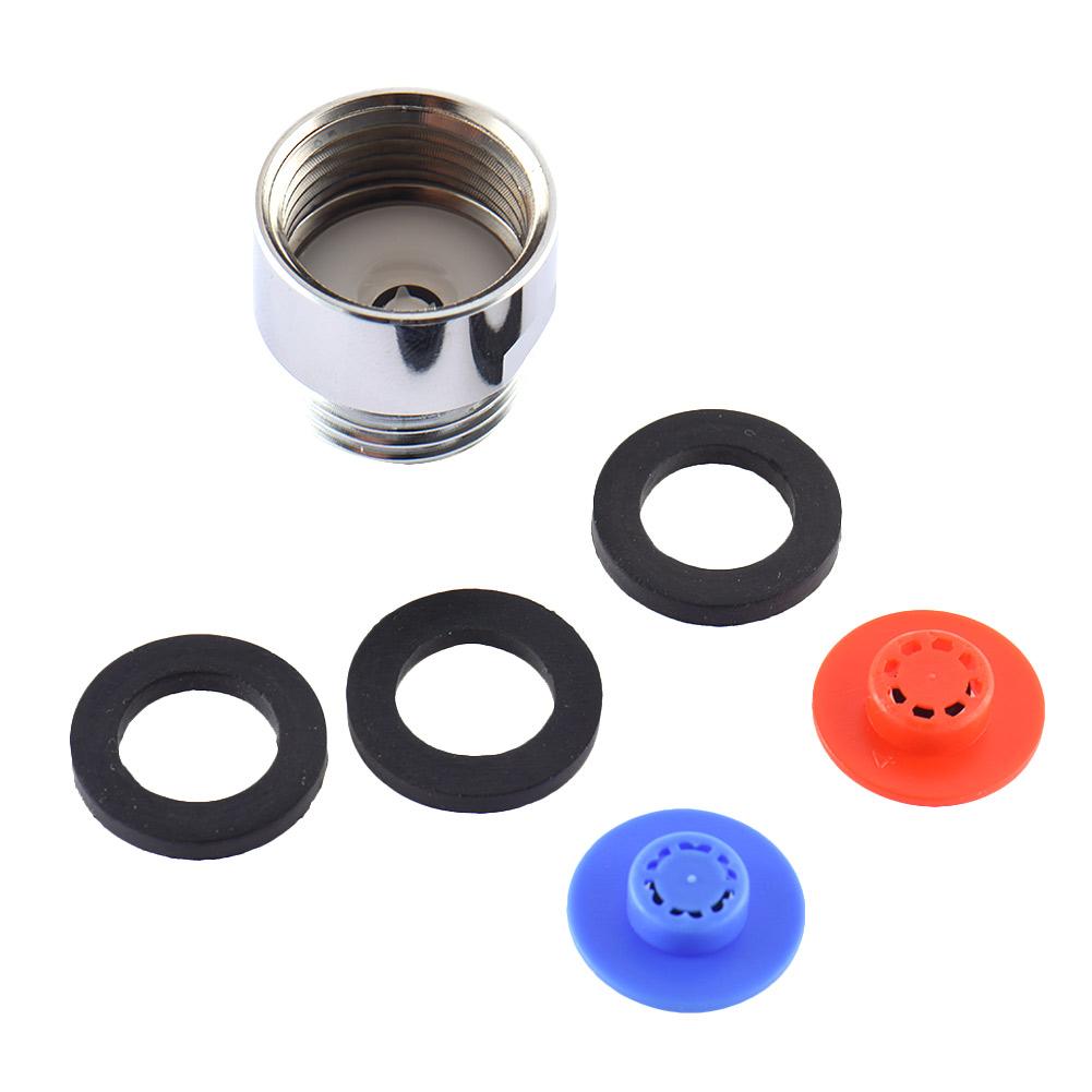 4PCS Water Saver Overflow Shower Head Flow Control Valve Set Saving Device Flow Reducer Limiter Kitchen Bathroom Nozzle Tap
