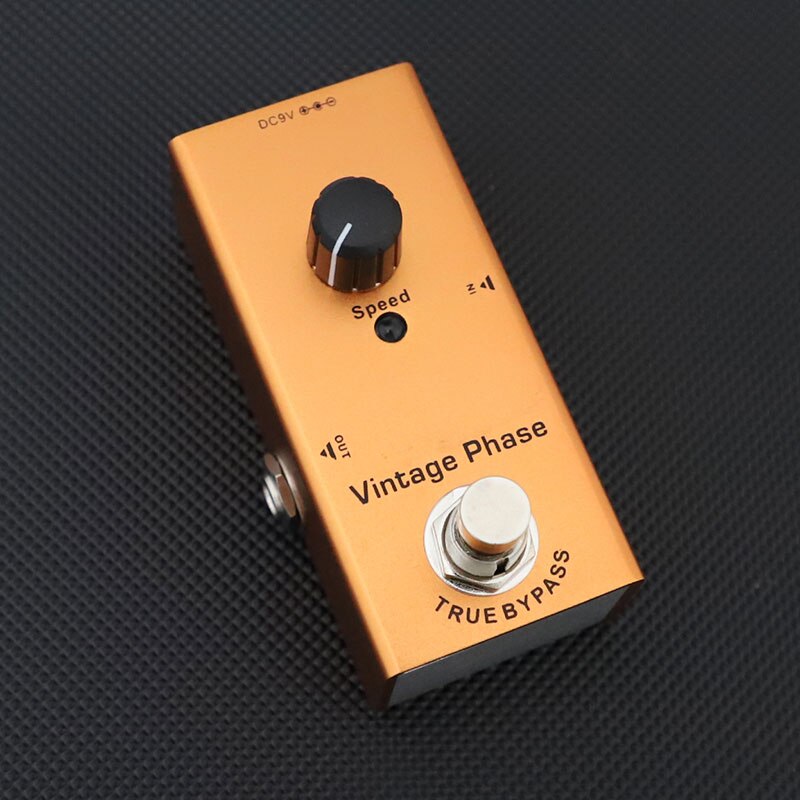 Pedale effetto chitarra elettrica portatile Overdrive fase di distorsione Chorus analogico ritardo digitale accessori per chitarra True Bypass: Vintage Phase
