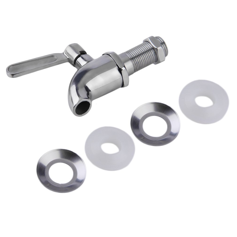 Dosificador de vino espita de barril de acero inoxidable para bebidas, grifo duradero para el Hogar, baño y cocina,