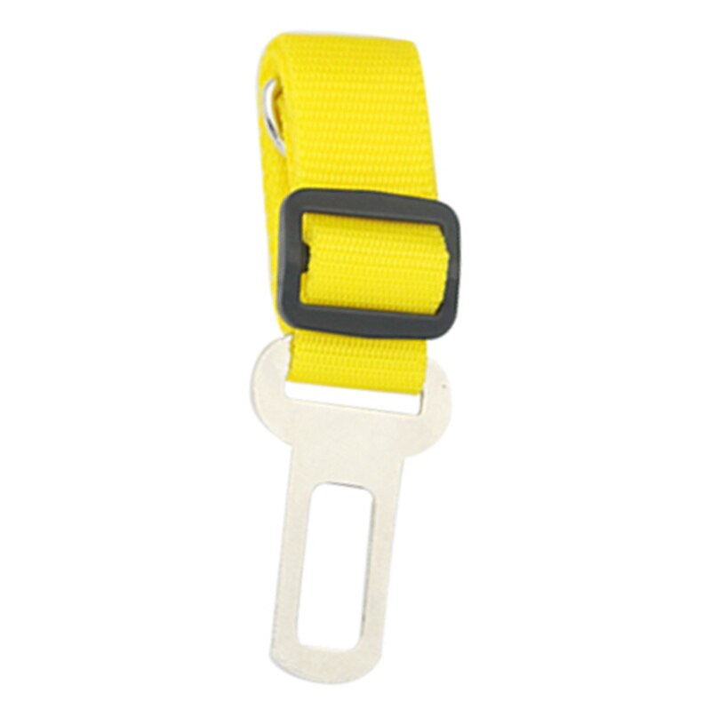 Hond Veiligheidsgordel Puppy Hond Veiligheidsgordels Harness Lead Clip Hond Levert Veiligheid Hendel Auto Tractie Producten: Yellow