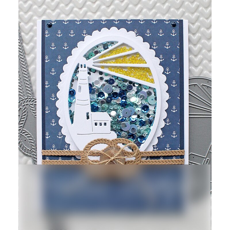 Hemp Rope Decoration Metal Cutting Dies For DIY Craft Making Paper Greeting Card Album Scrapbooking No Clear Stamps Set