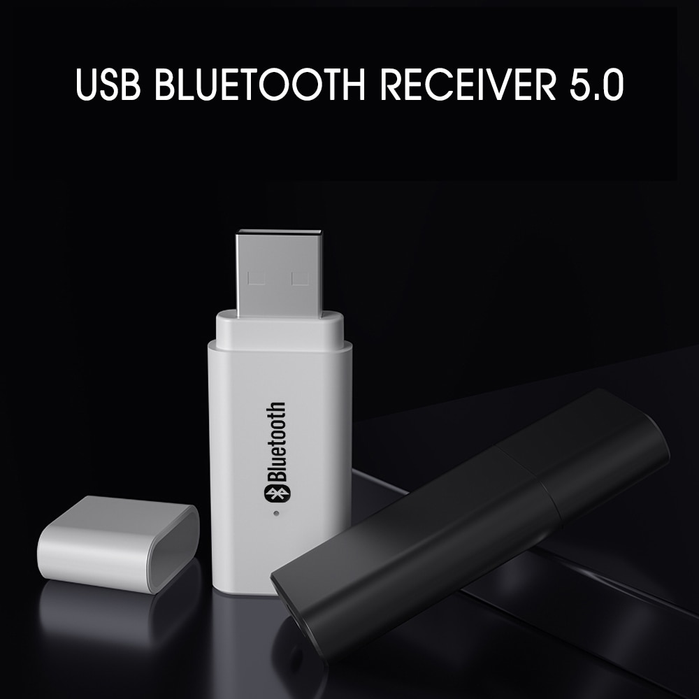 Draadloze Handsfree Bluetooth V5.0 Adapter 3.5Mm Bluetooth Ontvanger Usb Adapter Voor Speaker Voor Auto Voor Android Ios