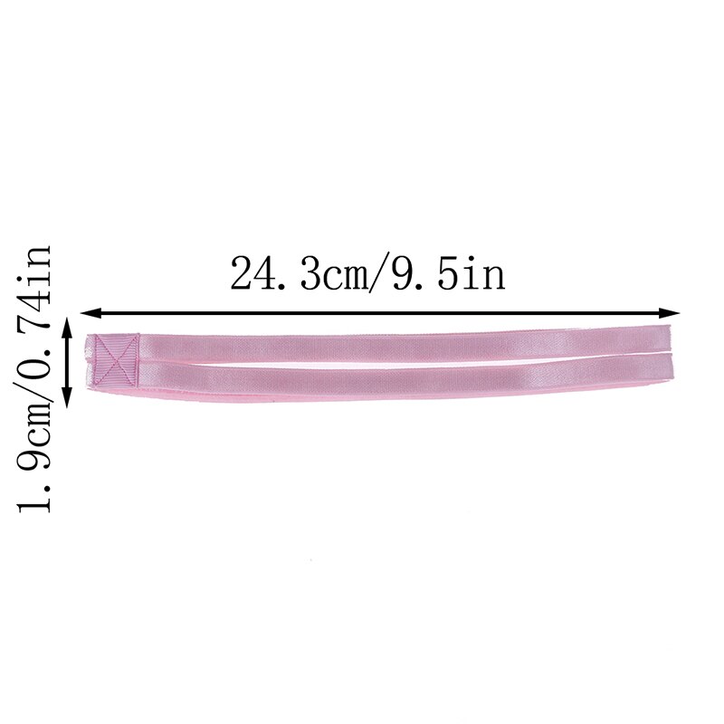 1 paar Dubbele Sport Elastische Hoofdband 11 Kleuren Mannen Vrouwen Yoga Anti-Slip Haarband Hoofd Elastische Haarbanden Accessoires