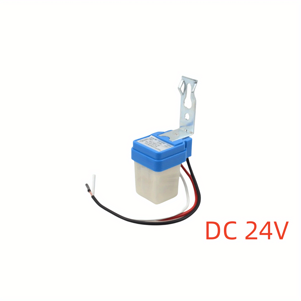 Automatischer automatischer Schalter, Lichtschaltung, Lichtschalter, DC 12 V, 24 V, Wechselstrom, 110 V, 220 V, 50–60 Hz, 10 A, wasserdichter Lichtsteuerungssensorschalter: Blau