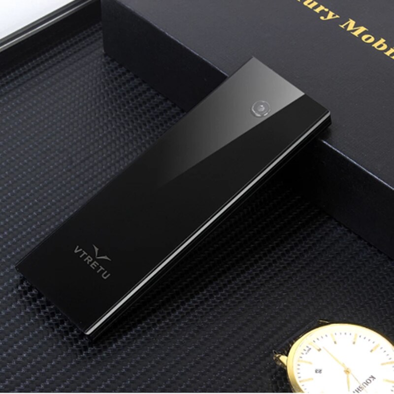 Luxury celulares Dual Sim BT Dial mini card metal body key cell phone GSM senior Bar RussianV02